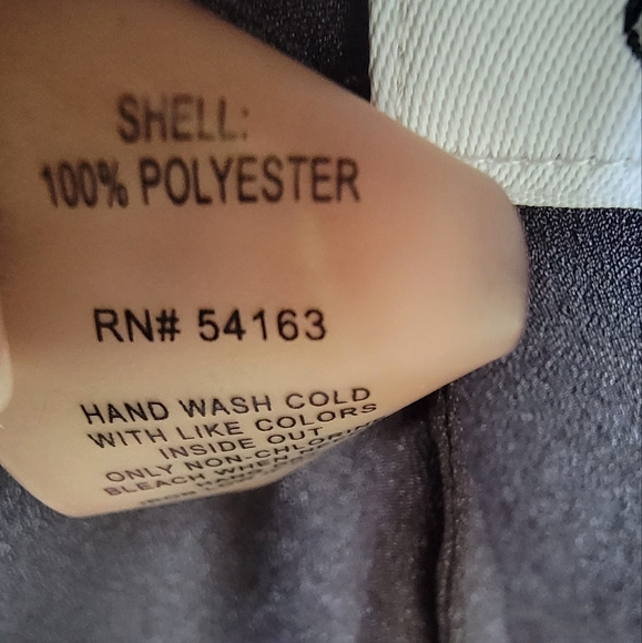 Calvin Klein Black draw string dressy top .Size 1X. - Picture 6 of 7